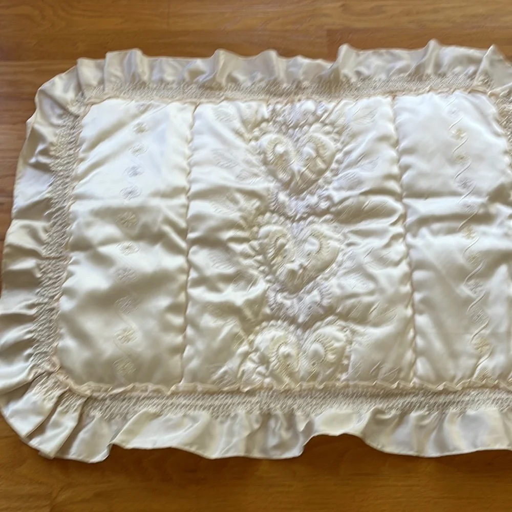 Vintage Satin Bedspread